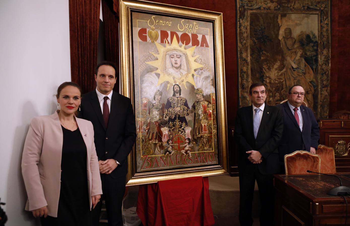 La presentación del cartel de la Semana Santa de Córdoba de 2019, en imágenes