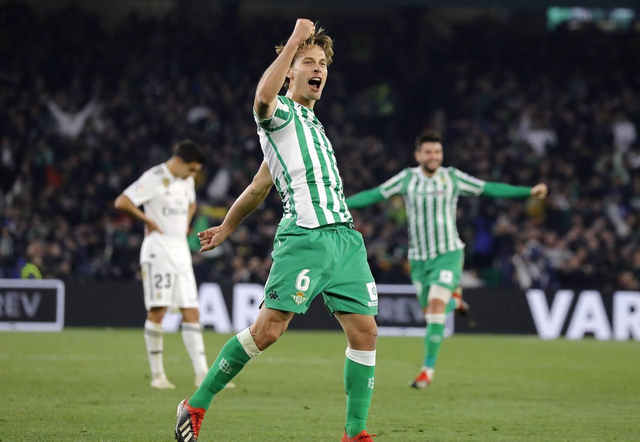 Las mejores imágenes del partido Betis - Real Madrid