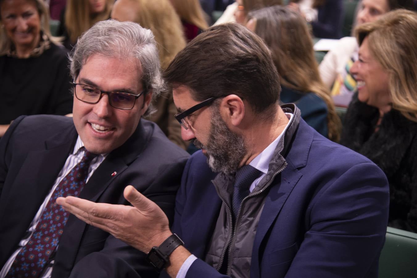 Galería de las caras de la presentación del cartel de la Semana Santa de Sevilla 2019