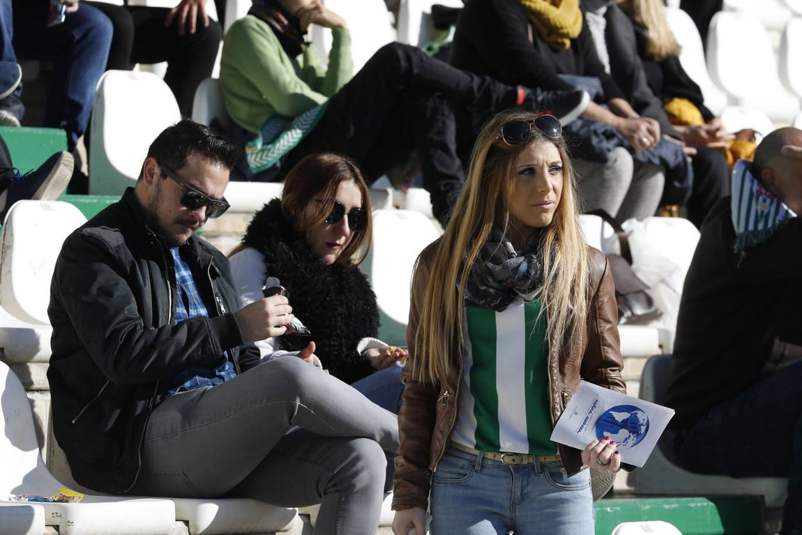 El ambiente en las gradas del Córdoba-Rayo Majadahonda