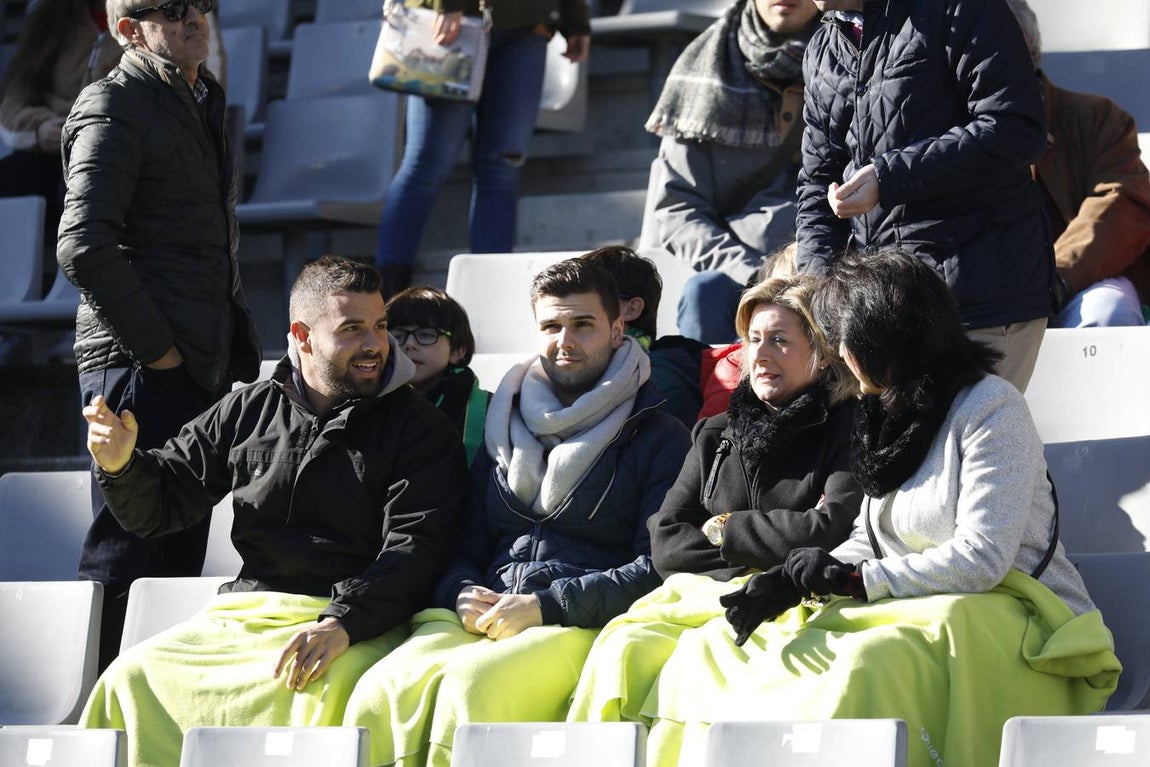 El ambiente en las gradas del Córdoba-Rayo Majadahonda