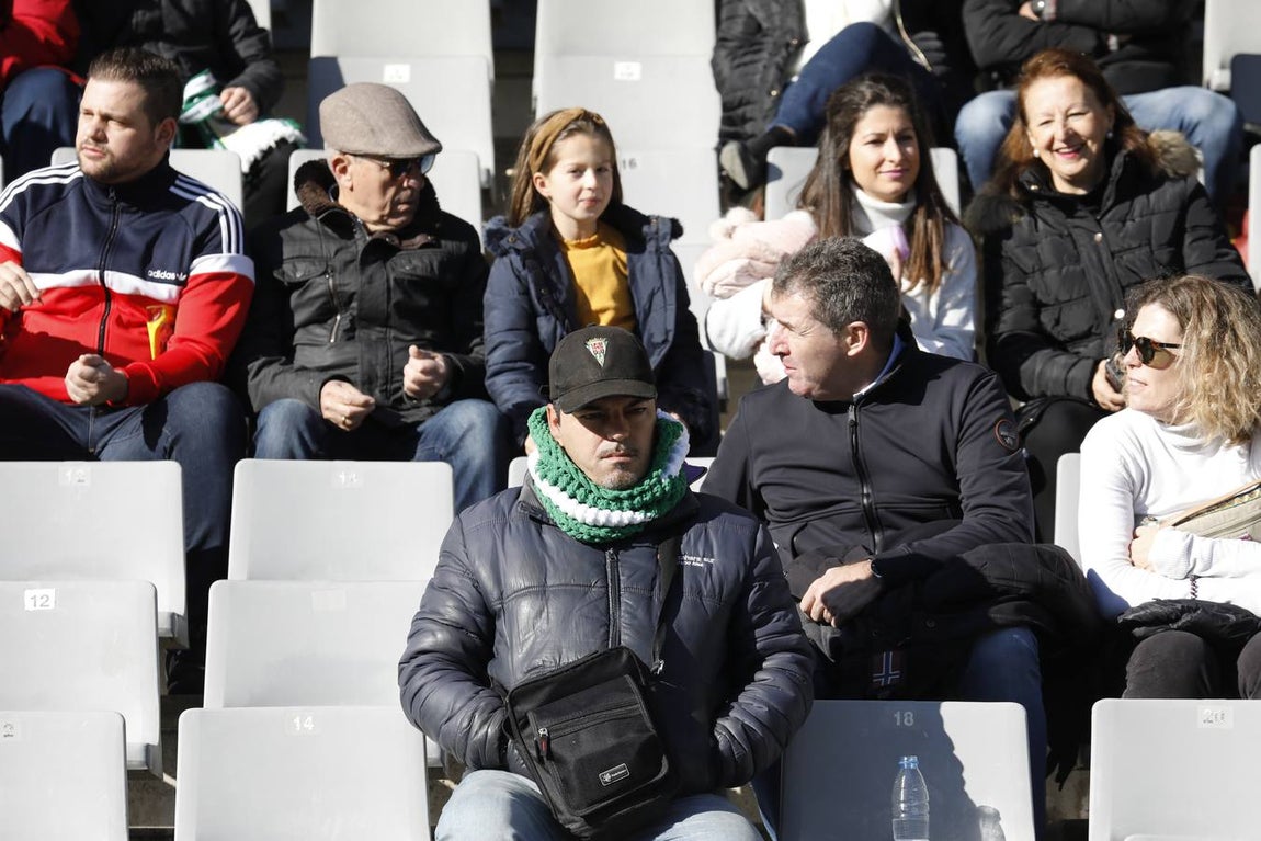 El ambiente en las gradas del Córdoba-Rayo Majadahonda