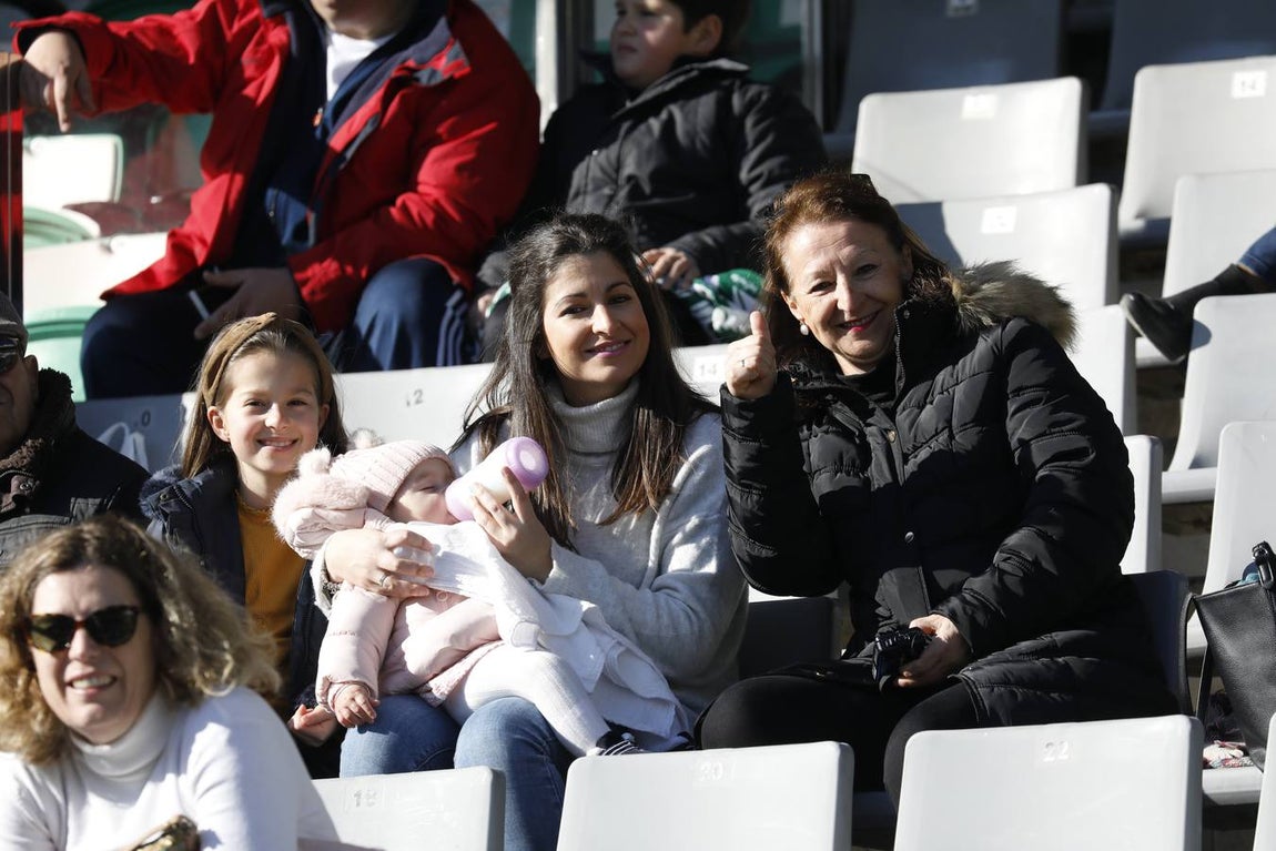El ambiente en las gradas del Córdoba-Rayo Majadahonda