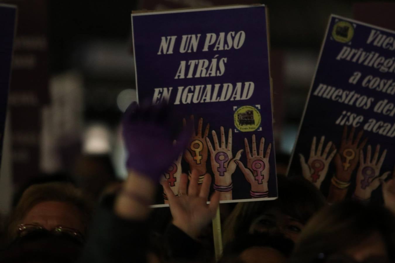 La protesta feminista en Córdoba, en imágenes