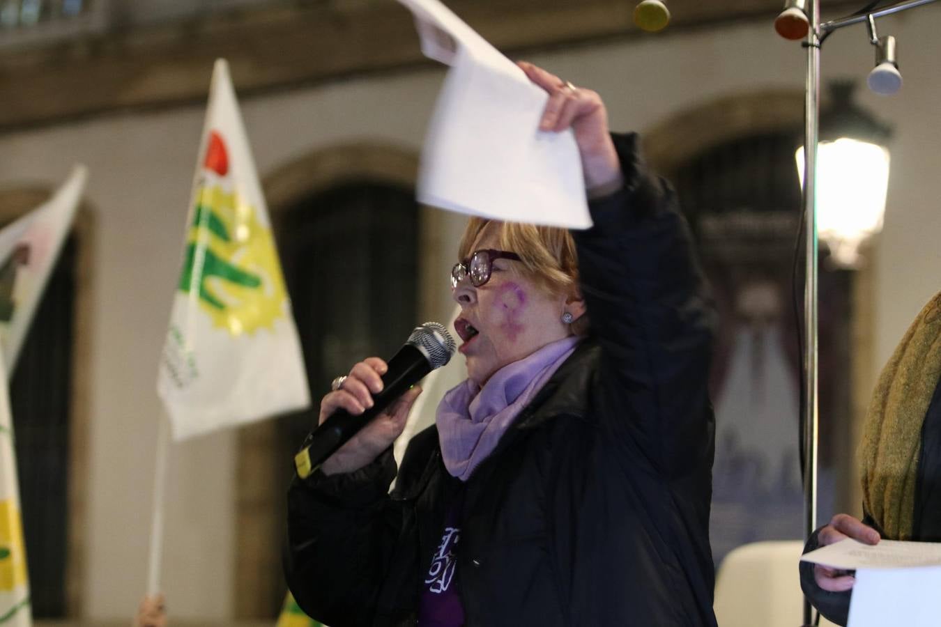 La protesta feminista en Córdoba, en imágenes