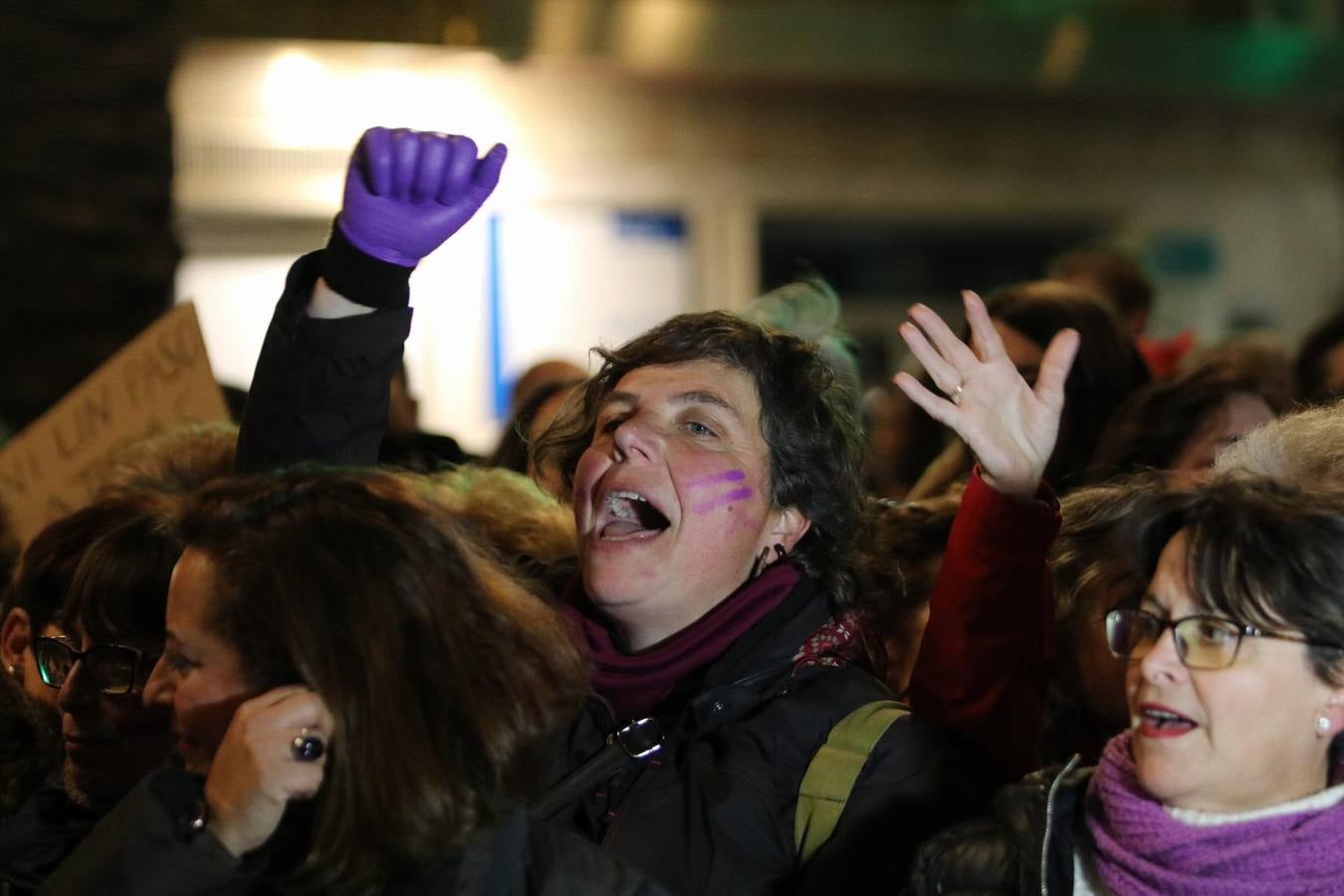 La protesta feminista en Córdoba, en imágenes