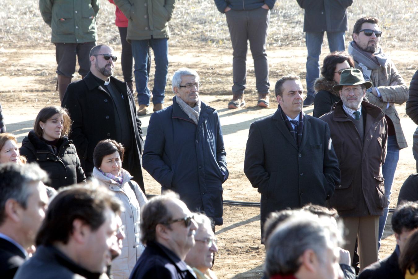 El exalcalde, Joaquín Sánchez Garrido, entre el público. 