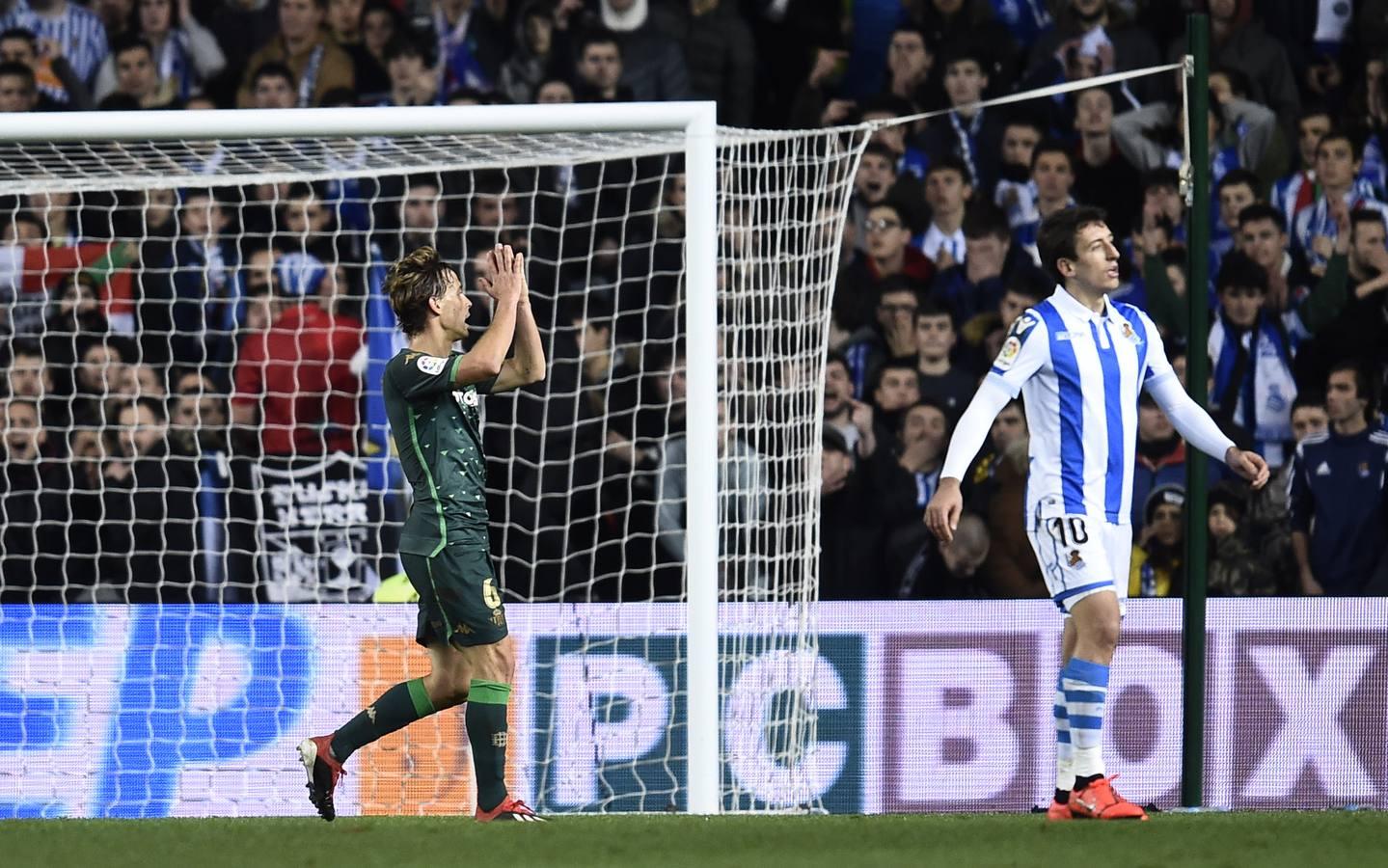 Las mejores imágenes del encuentro Real Sociedad - Real Betis de La Copa