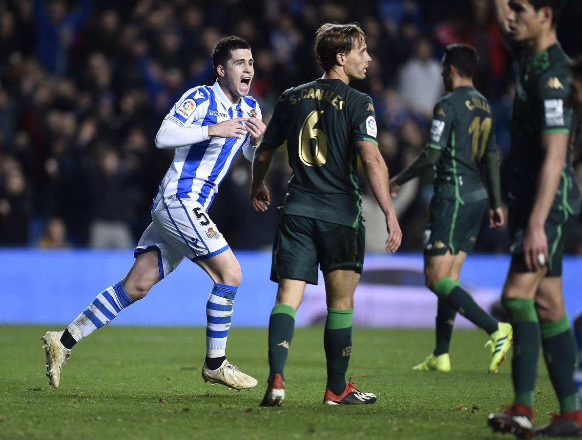 Las mejores imágenes del encuentro Real Sociedad - Real Betis de La Copa