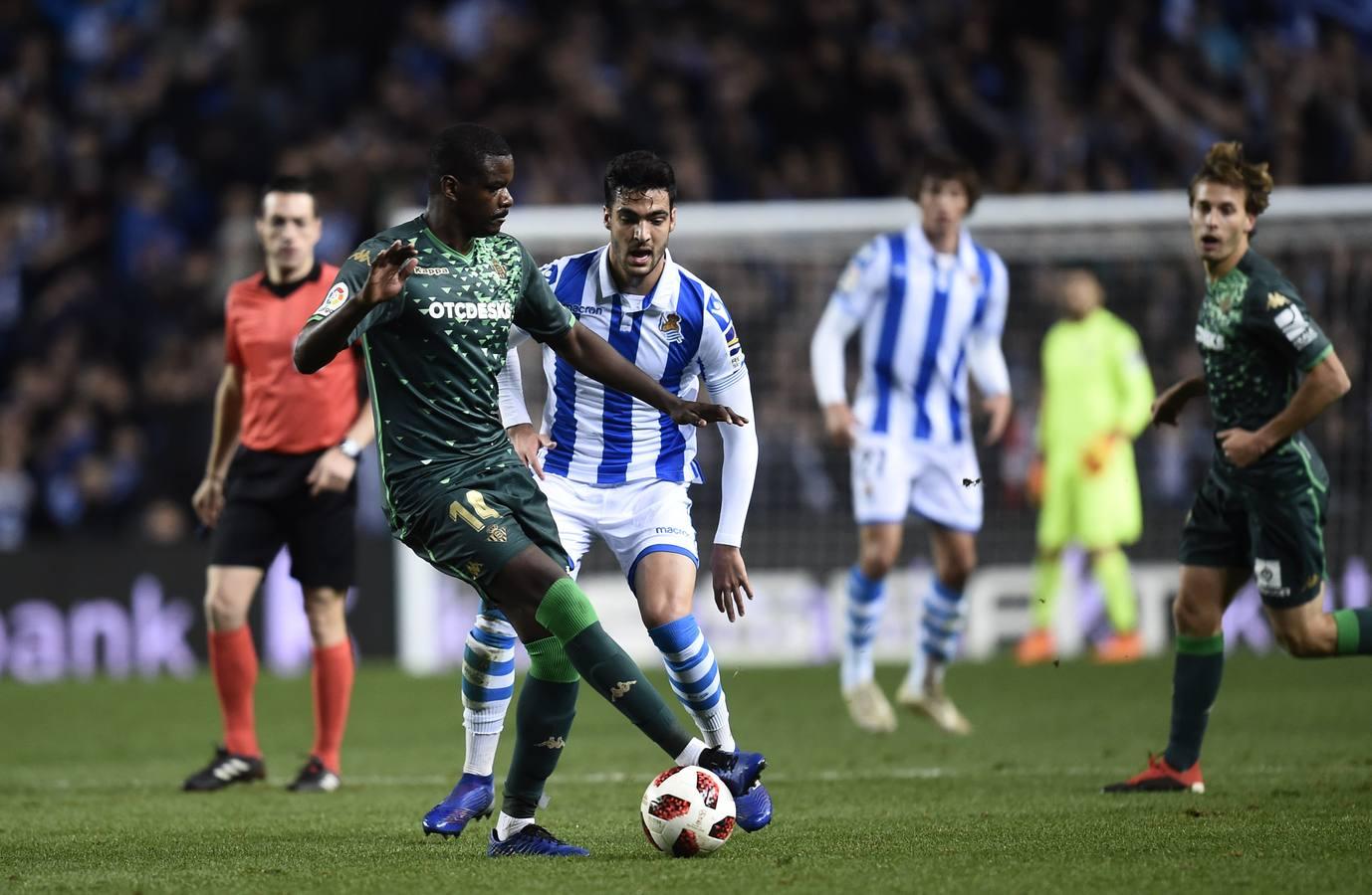 Las mejores imágenes del encuentro Real Sociedad - Real Betis de La Copa