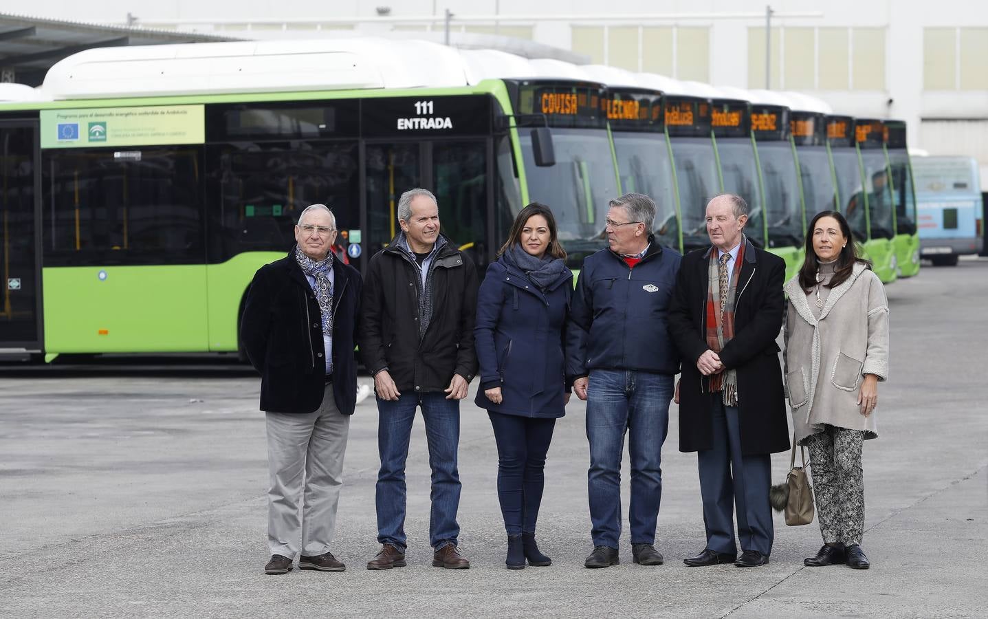 Así son los nuevos autobuses de gas de Aucorsa