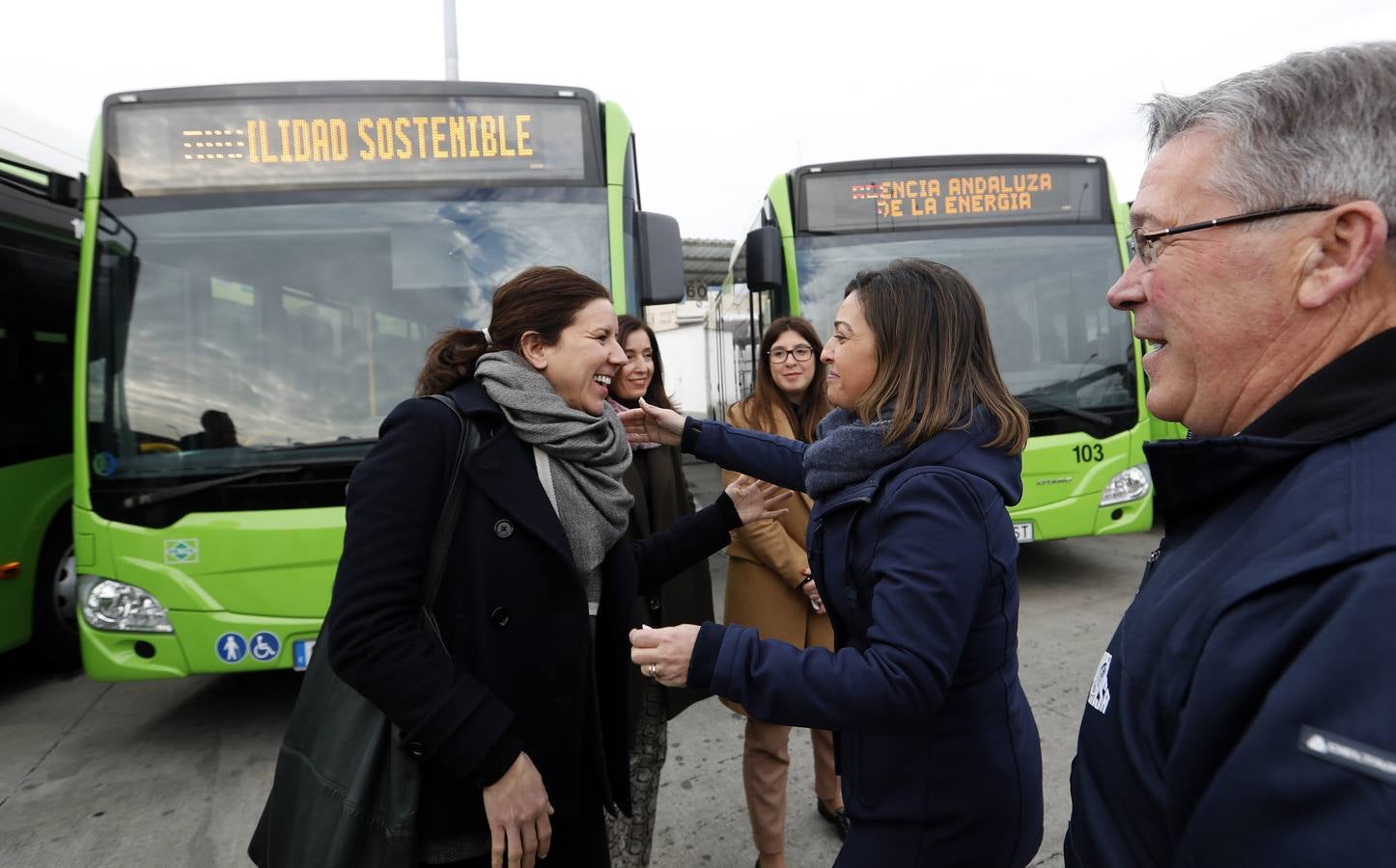 Así son los nuevos autobuses de gas de Aucorsa