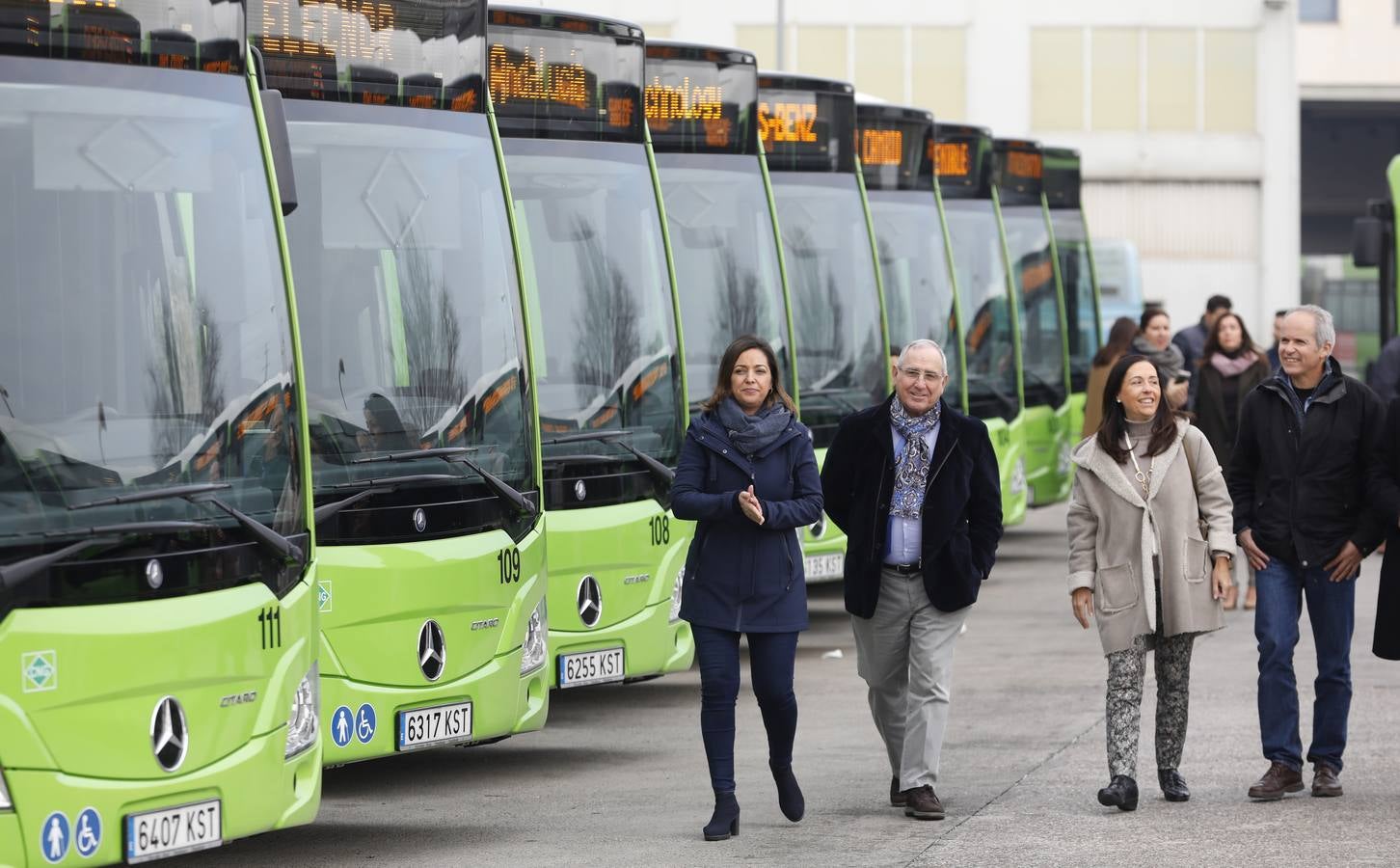 Así son los nuevos autobuses de gas de Aucorsa