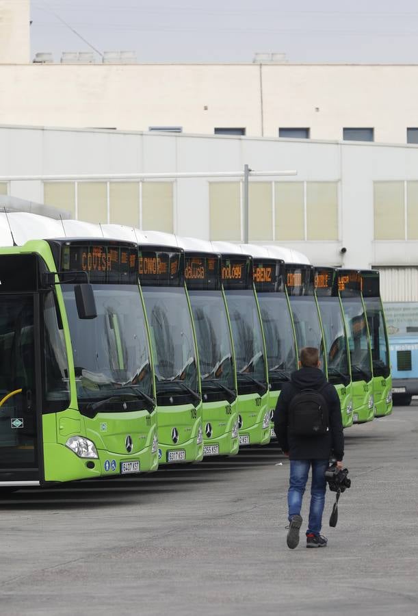 Así son los nuevos autobuses de gas de Aucorsa