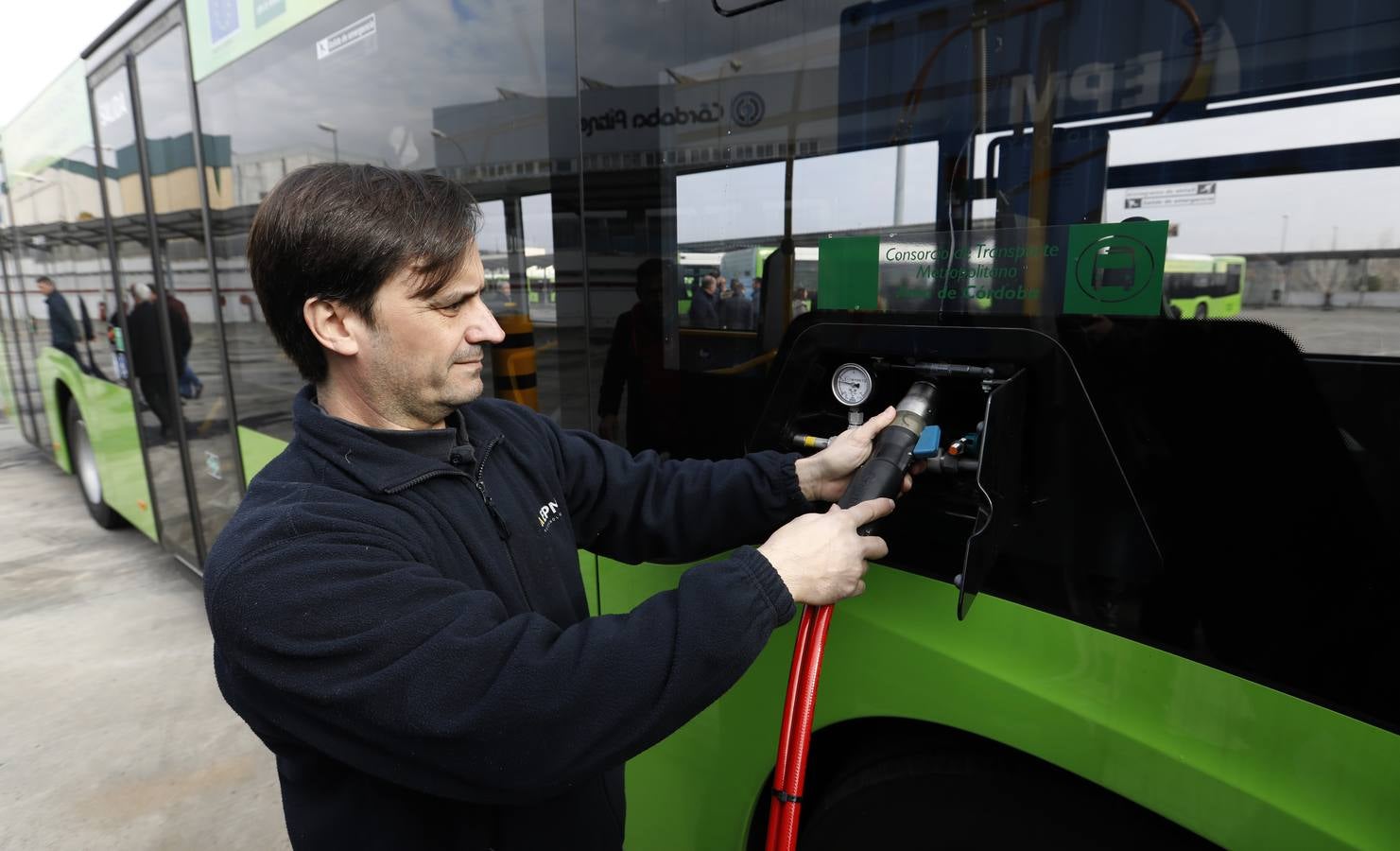 Así son los nuevos autobuses de gas de Aucorsa