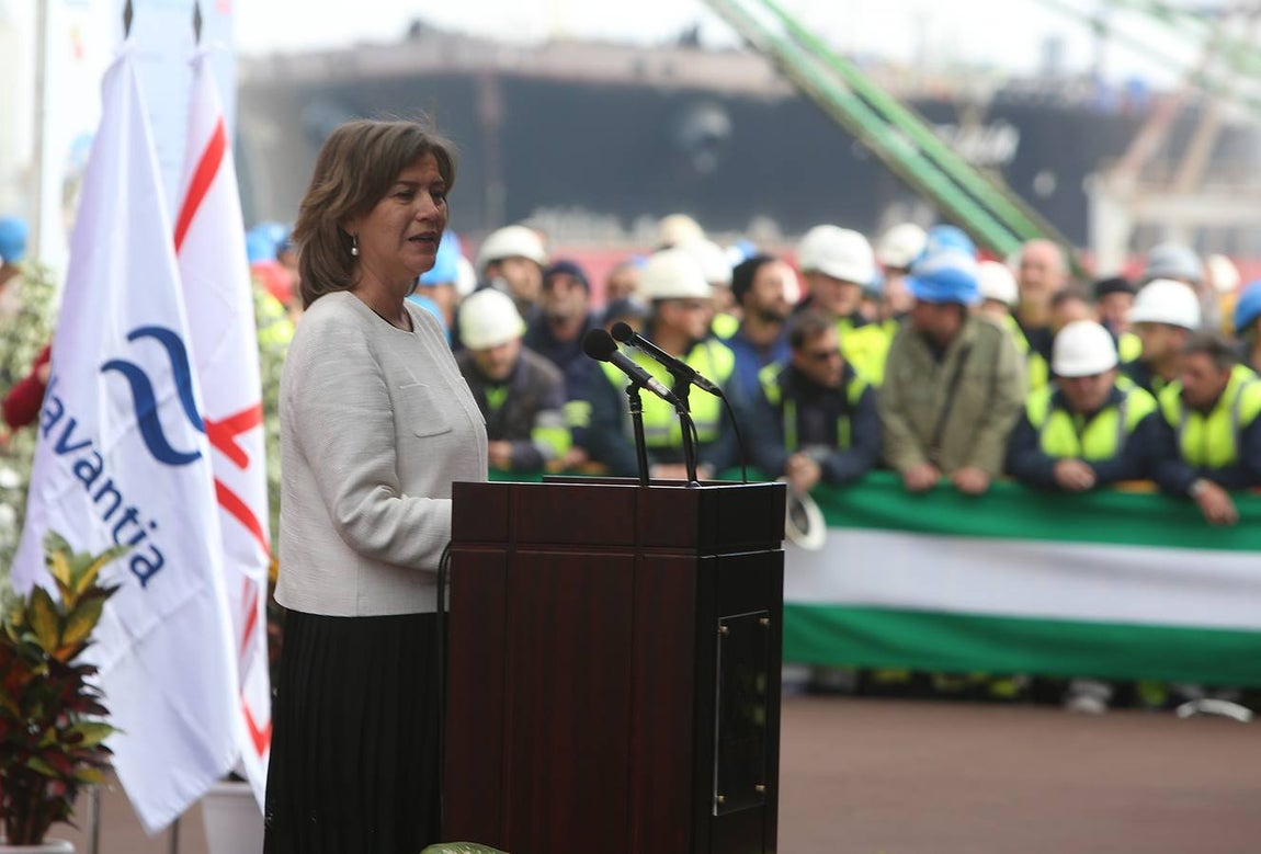 Fotos: Navantia entrega el tercer petrolero, Monte Urquiola, al grupo vasco Ibaizabal
