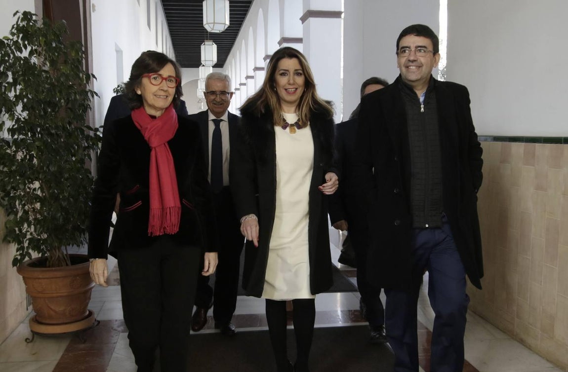 Las caras de la toma de posesión de Juanma Moreno