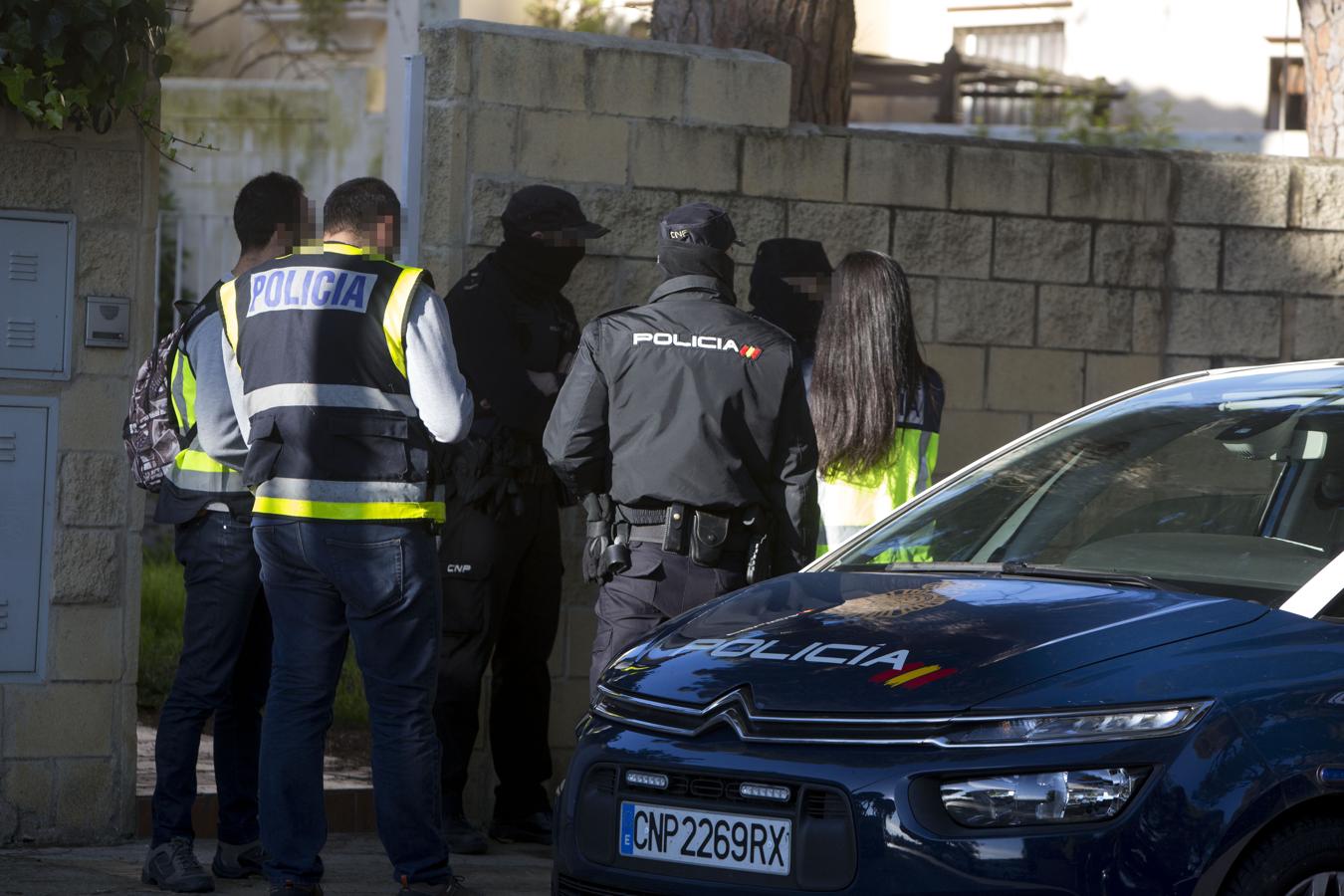 La Policía Nacional desmantela un cultivo de marihuana en Puerto Real