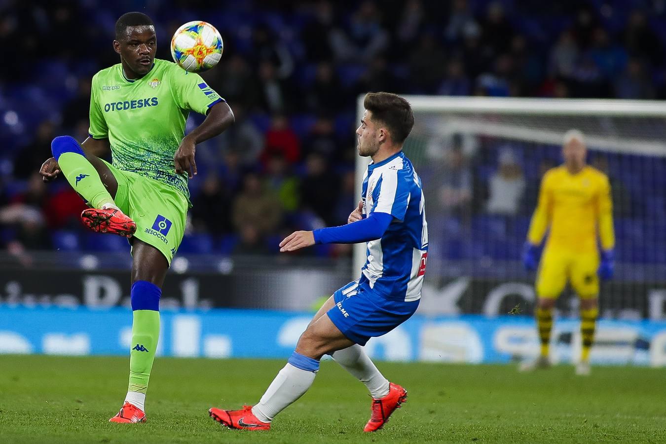 En imágenes, el partido de ida de la Copa del Rey Espanyol-Betis (1-1)