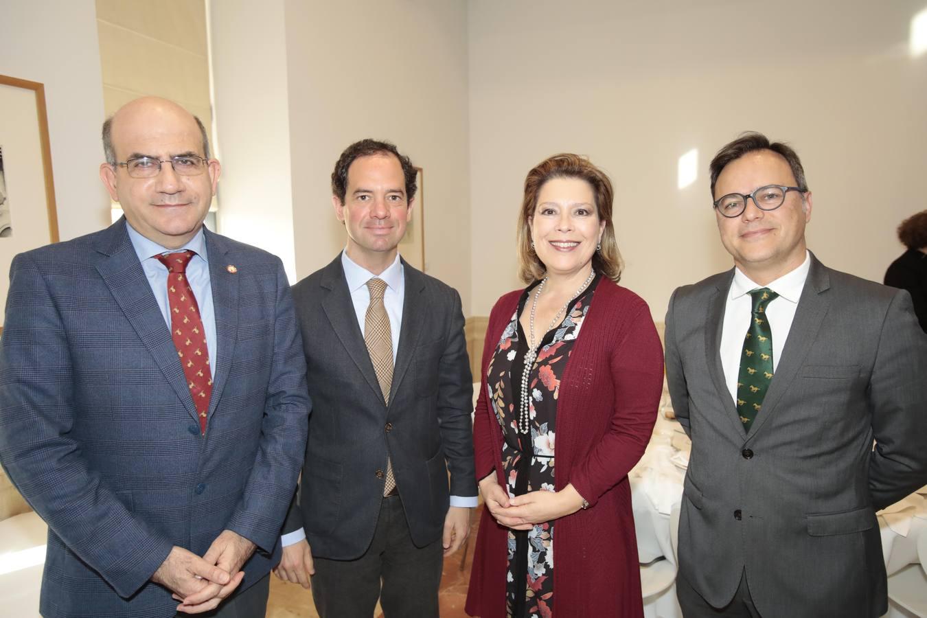 Julián Martínez Fernández, José Guadix, Mercedes Fernández Arévalo y Miguel Torres