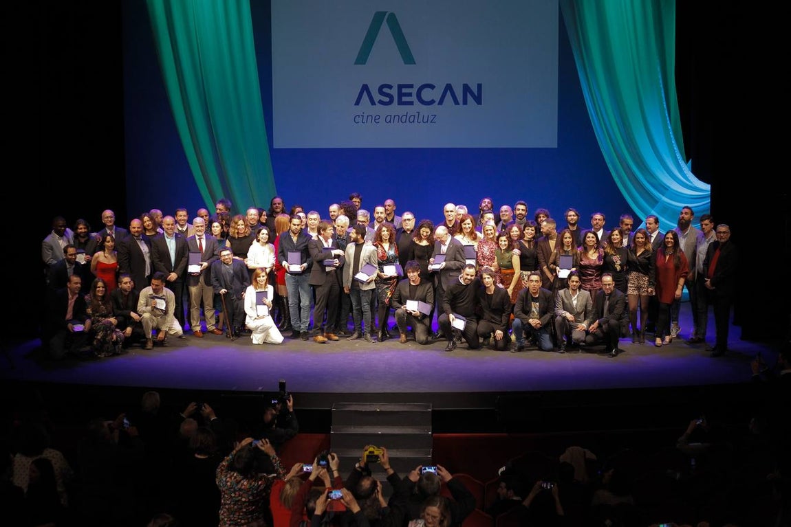 En imágenes, la entrega de los Premios Asecan del cine andaluz