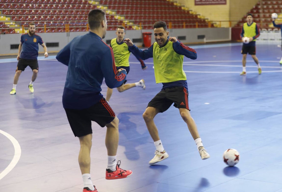 El entrenamiento de España en Córdoba, en imágenes