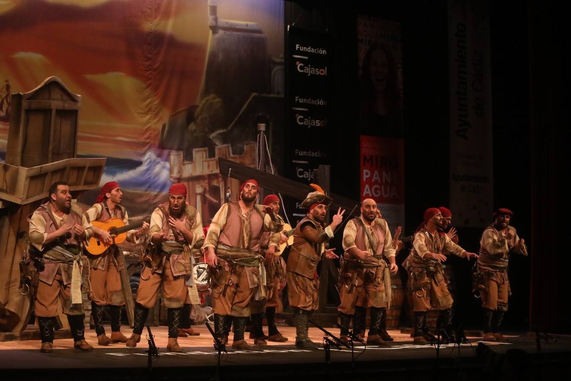 FOTOS: Comparsa A base de palos en el COAC 2019