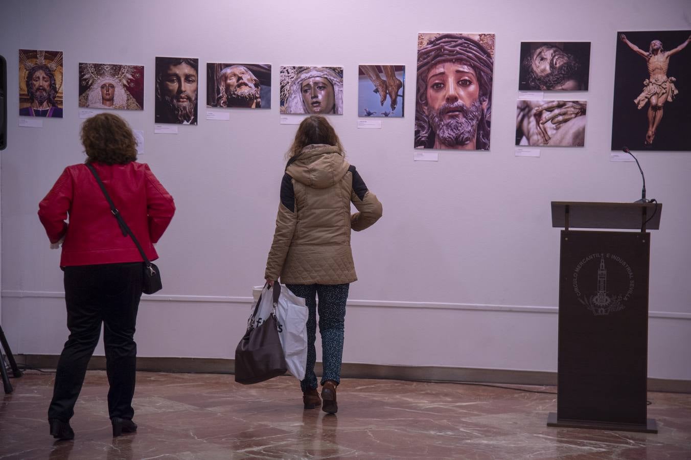 Galería de la exposición del Círculo Mercantil