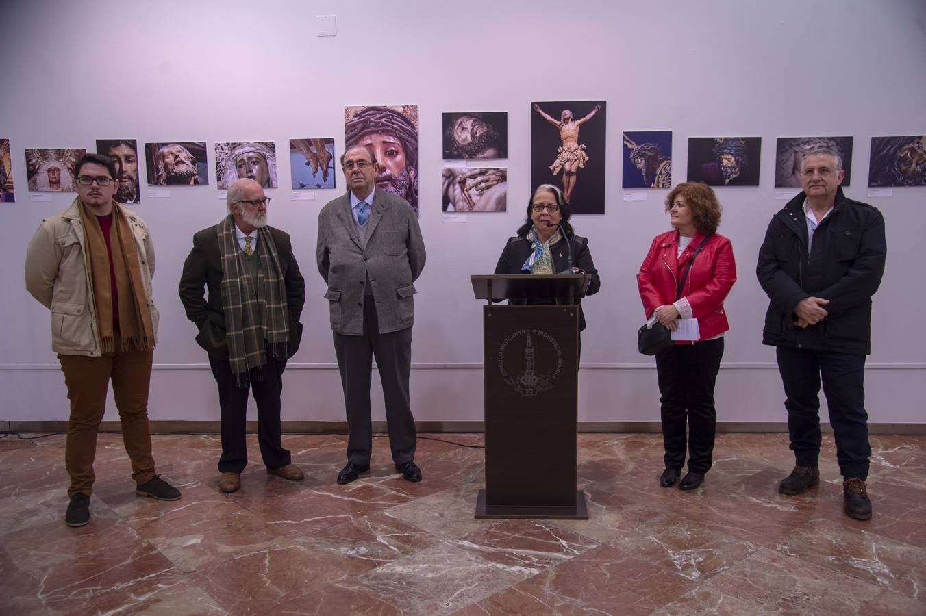 Galería de la exposición del Círculo Mercantil