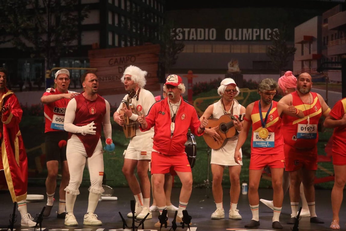 FOTOS: chirigota Pasando olímpicamente en el COAC 2019