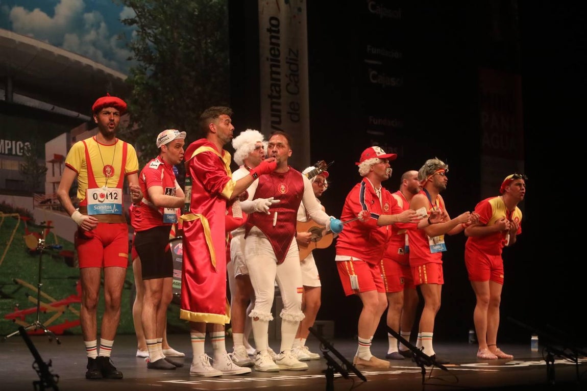 FOTOS: chirigota Pasando olímpicamente en el COAC 2019