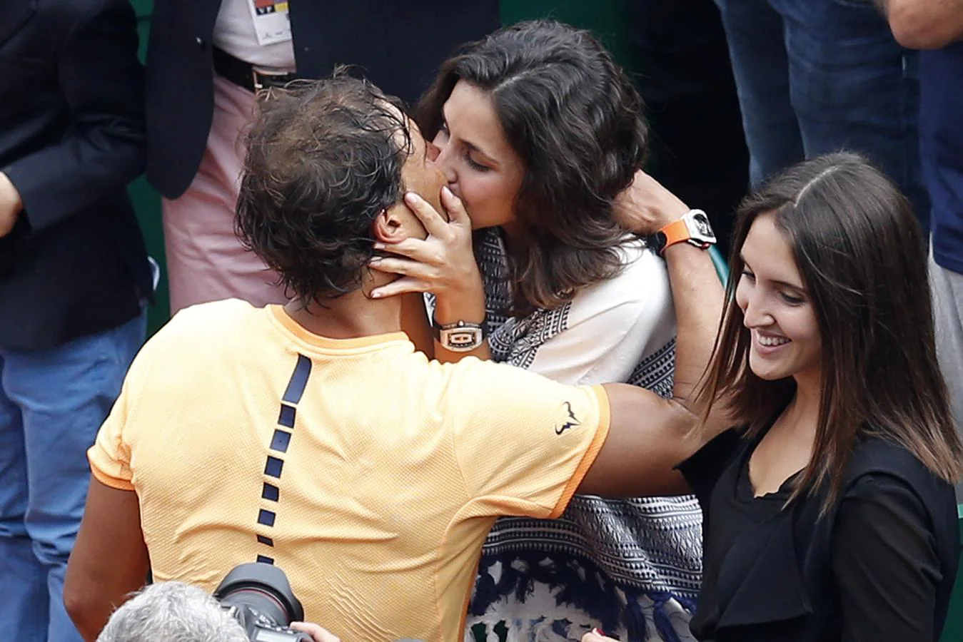 El beso que se dieron en 2016 en la ATP Masters de Mónaco copó más de una portada. 