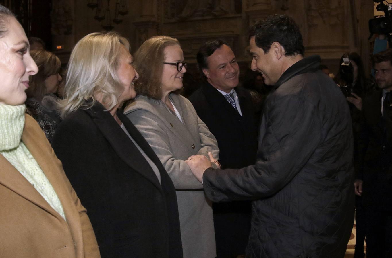 Misa en recuerdo de Alberto y Ascen en la Catedral de Sevilla