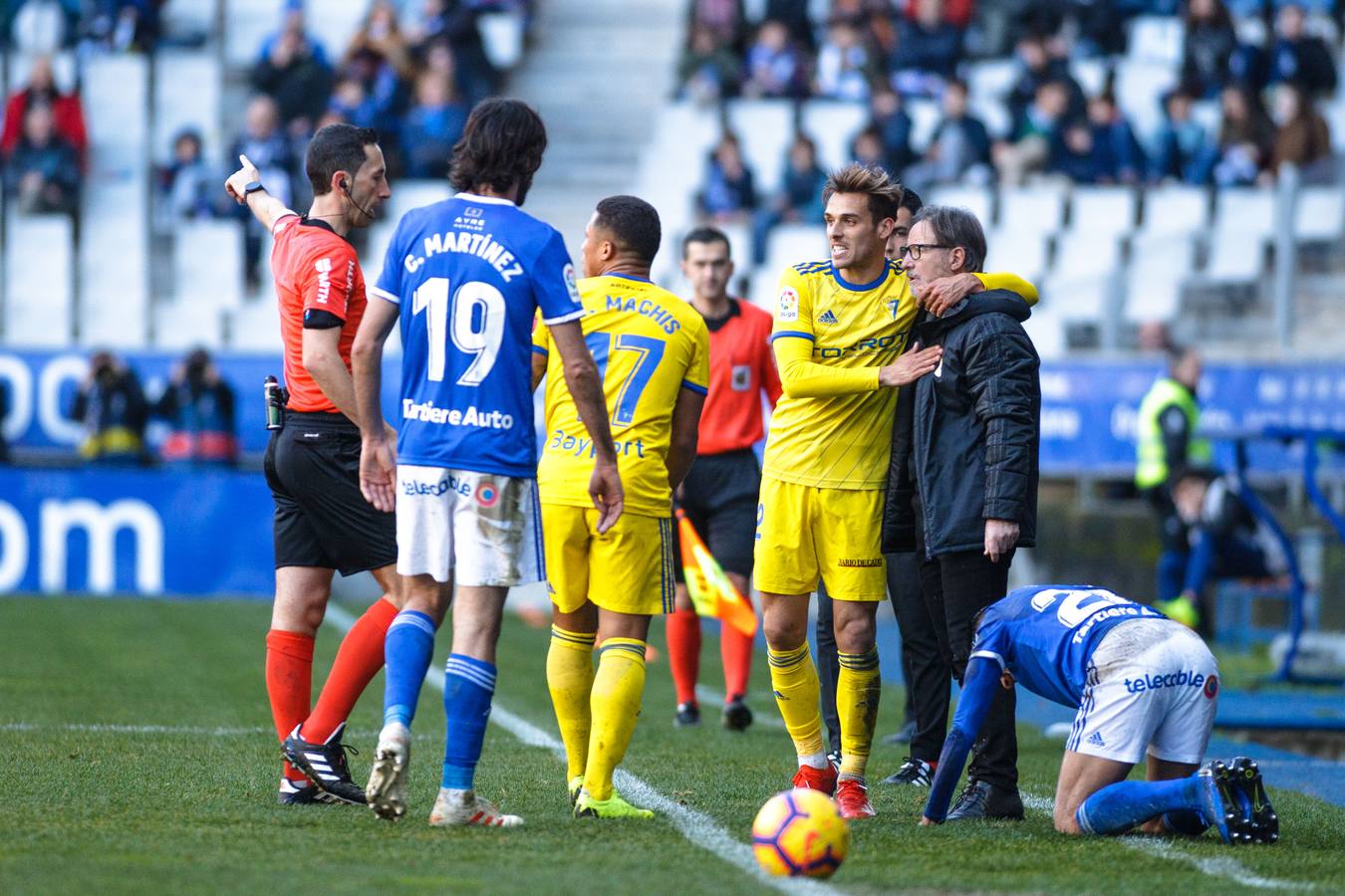 El Oviedo-Cádiz CF (2-1), en imágenes