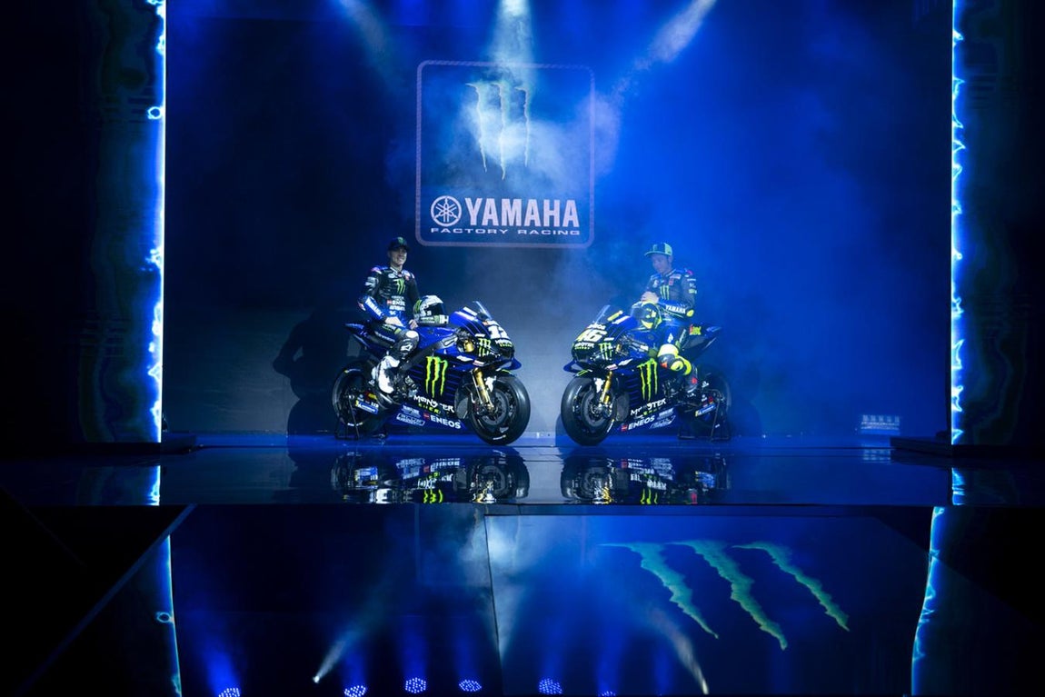 MotoGP: La nueva Yamaha M1, la moto más «cool» de Rossi y Viñales