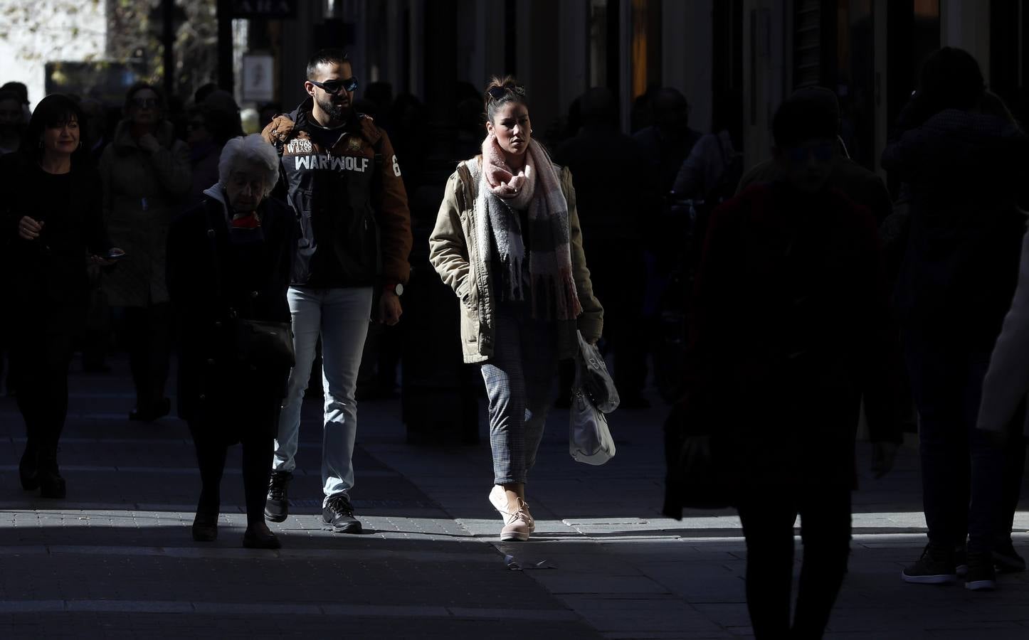 El rayo de sol que no cesa en el invierno de Córdoba, en imágenes