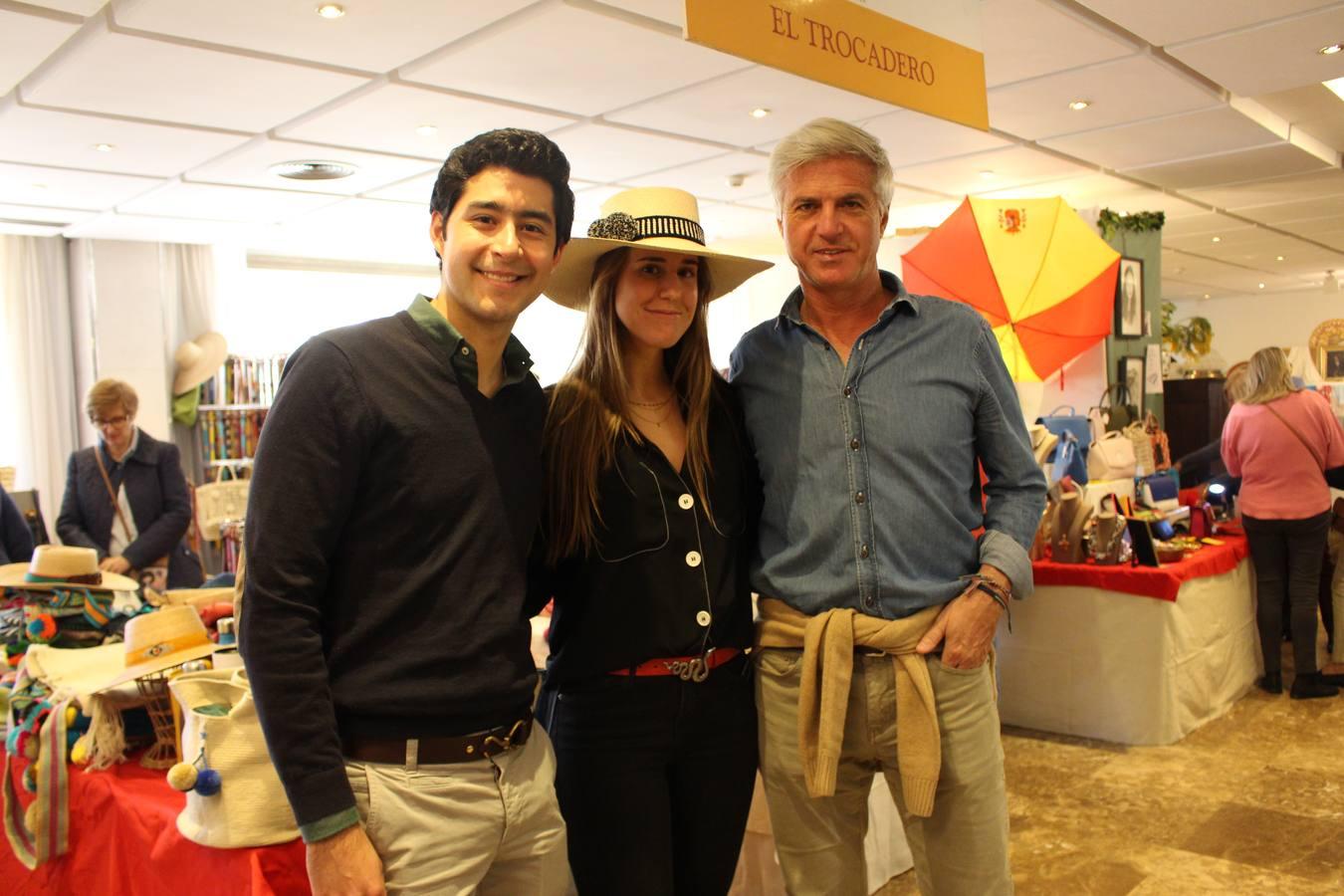 Gillermo Gómez, María Barbé y Eduardo Barbé de la Peña