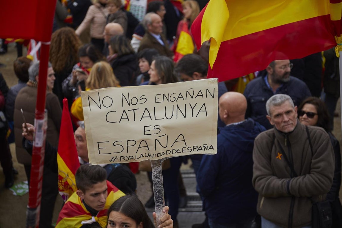 La manifestación de Colón, en imágenes