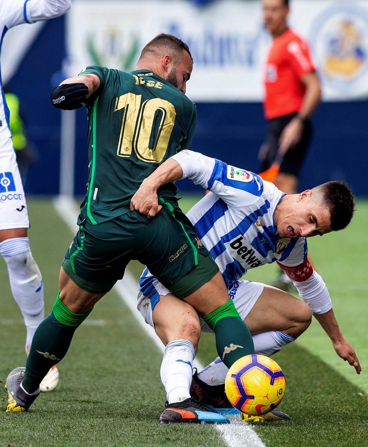 Las imágenes más vibrantes del Leganés- Betis (3-0)