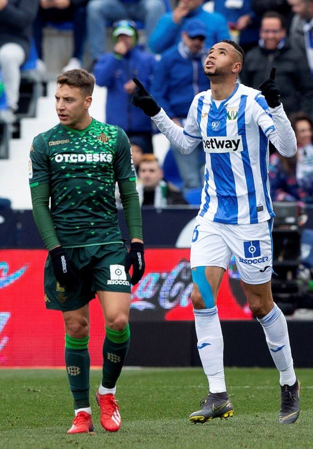 Las imágenes más vibrantes del Leganés- Betis (3-0)