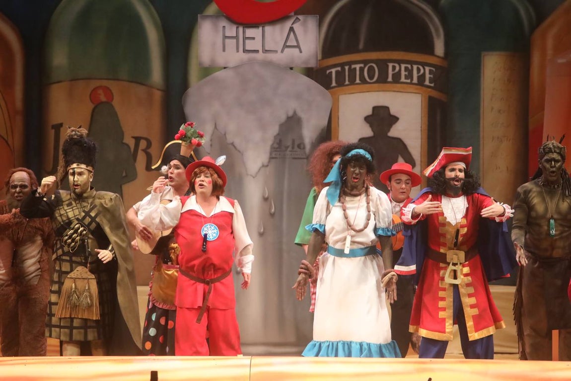 FOTOS: chirigota Los que vienen de etiqueta