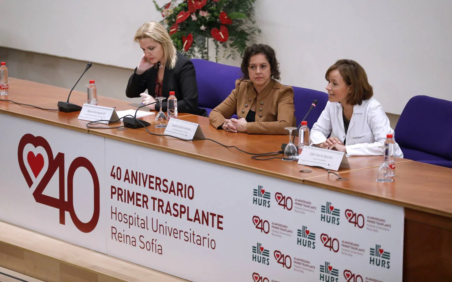 El 40 aniversario del programa de trasplantes del Reina Sofía, en imágenes