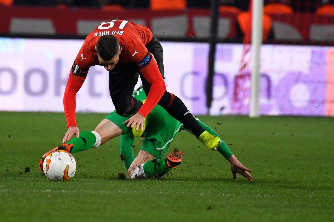 Stade Rennais-Real Betis (3-3) de la Liga Europa, en imágenes