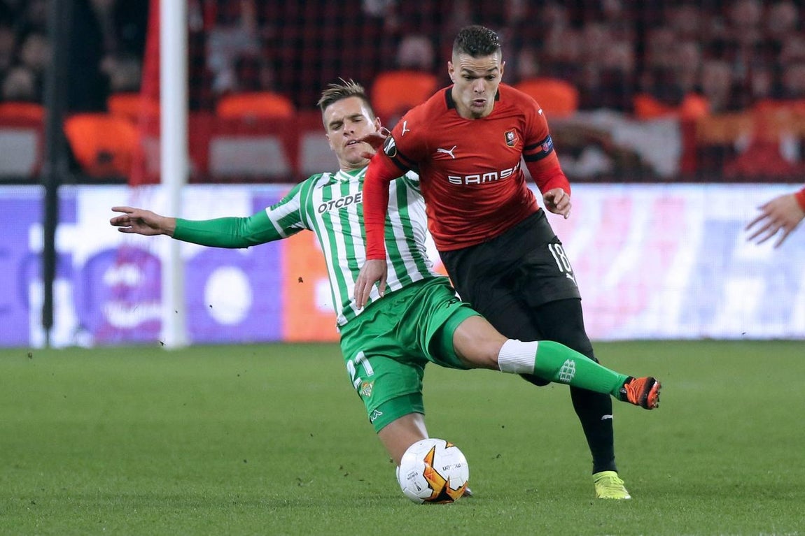Stade Rennais-Real Betis (3-3) de la Liga Europa, en imágenes