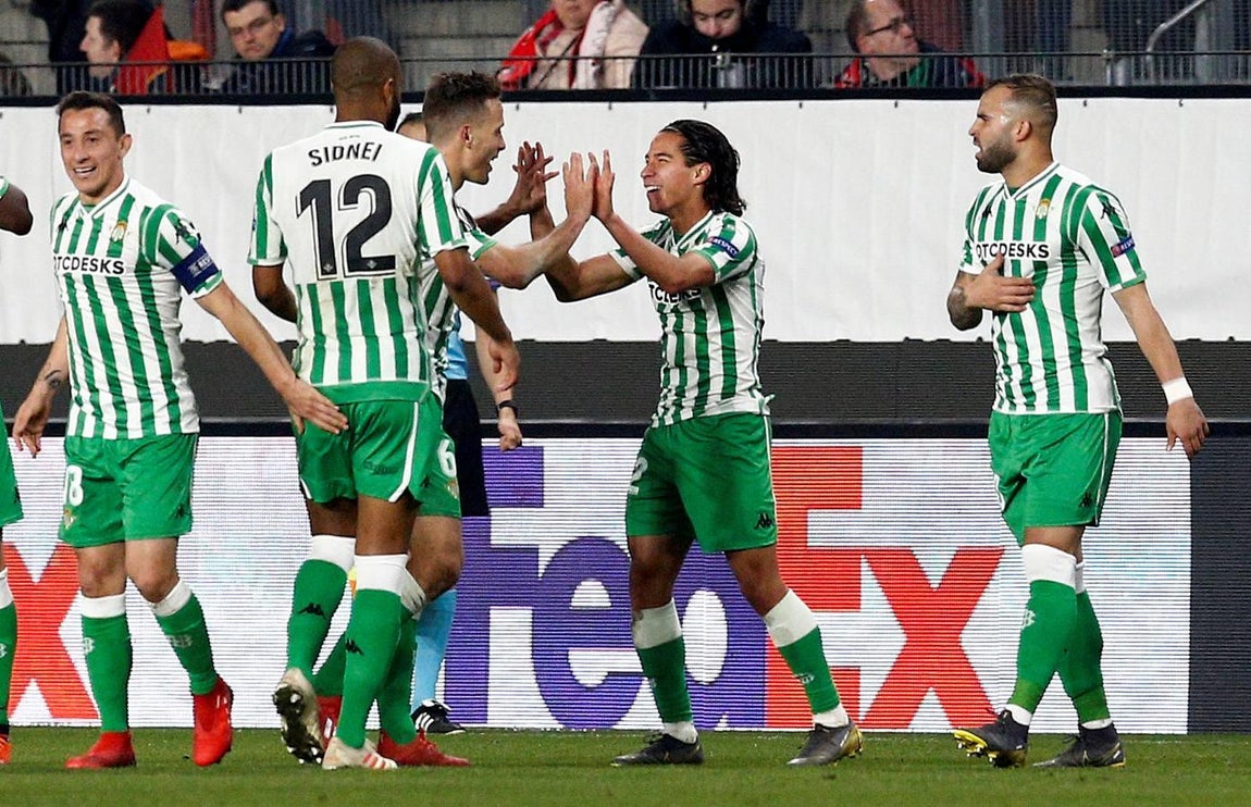 Stade Rennais-Real Betis (3-3) de la Liga Europa, en imágenes