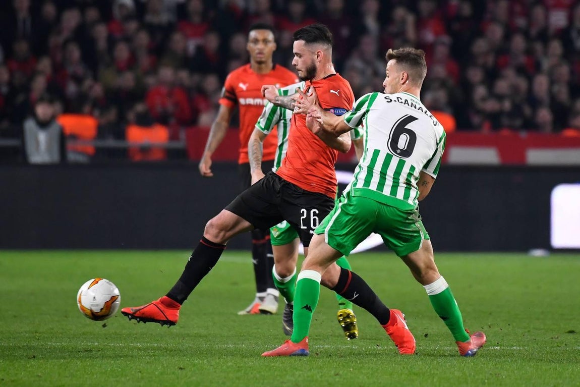 Stade Rennais-Real Betis (3-3) de la Liga Europa, en imágenes