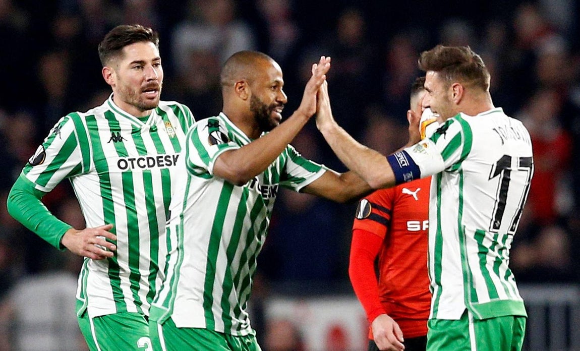 Stade Rennais-Real Betis (3-3) de la Liga Europa, en imágenes