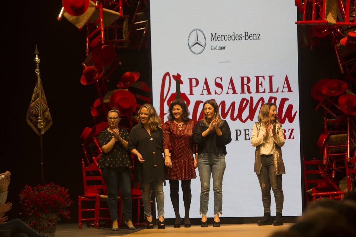 FOTOS: Flamenka, Rocío Martín ‘Degitana’ y Ana Ricardi en la Pasarela Flamenca de Jerez