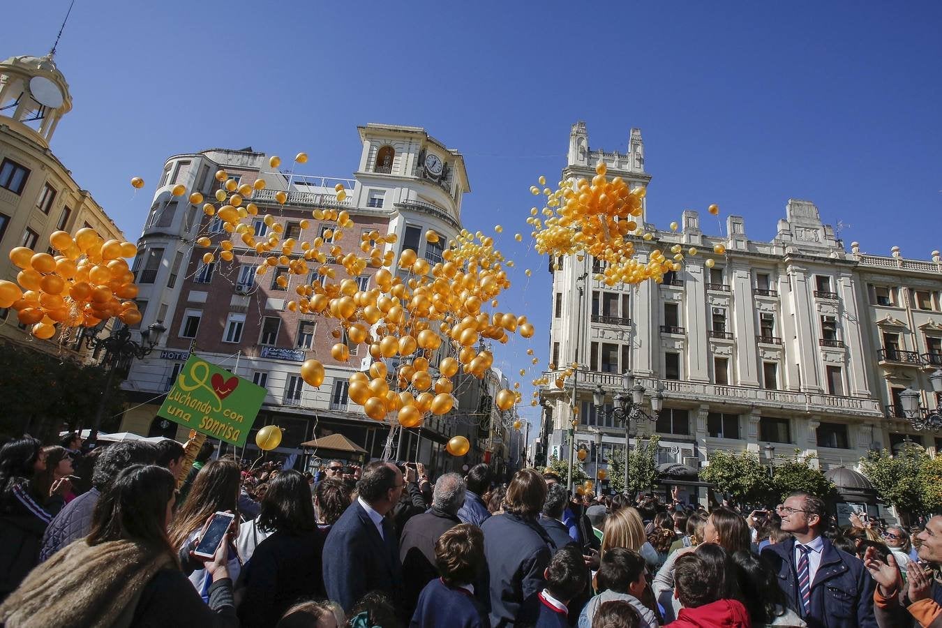 El día contra el cáncer infantil en Córdoba, en imágenes