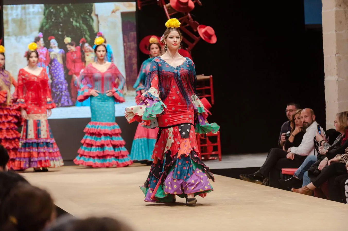 FOTOS: Pöl Núñez en la Pasarela Flamenca Jerez Tío Pepe 2019